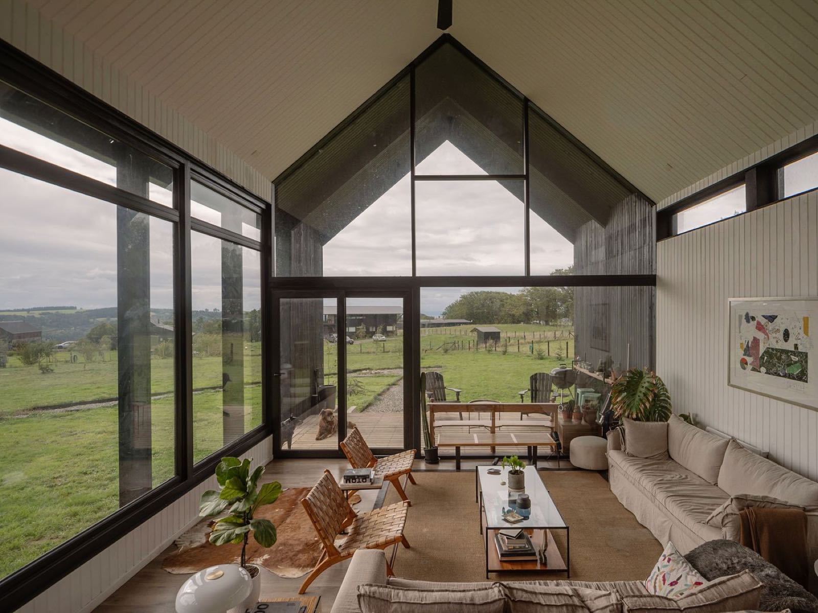 CASA ALDEA, lago Llanquihue — obra de Paralelo Transversal, arquitectura en Chile (2)