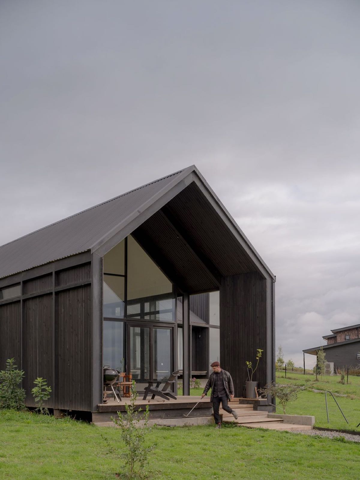 CASA ALDEA, lago Llanquihue — obra de Paralelo Transversal, arquitectura en Chile (4)