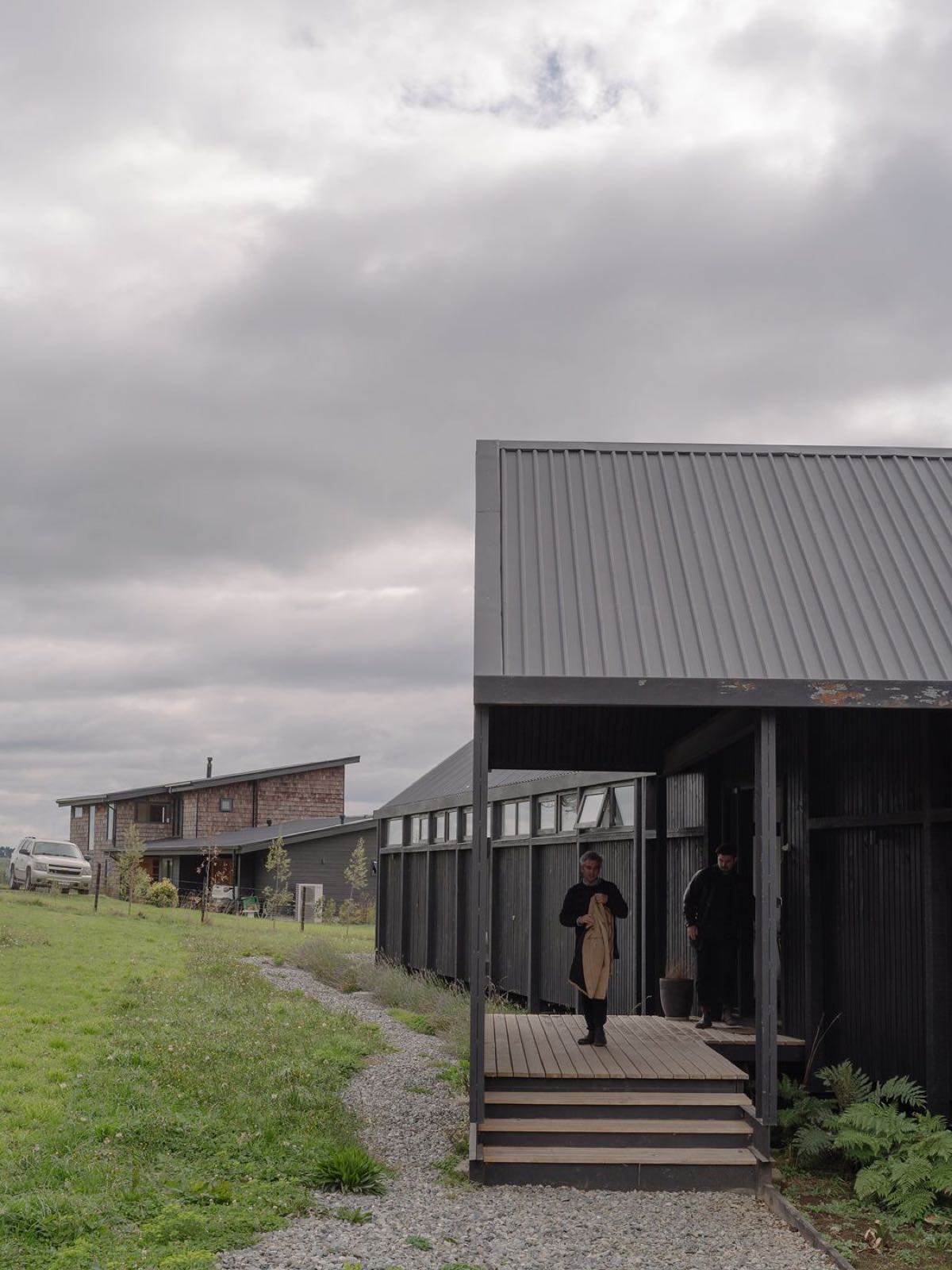 CASA ALDEA, lago Llanquihue — obra de Paralelo Transversal, arquitectura en Chile (8)
