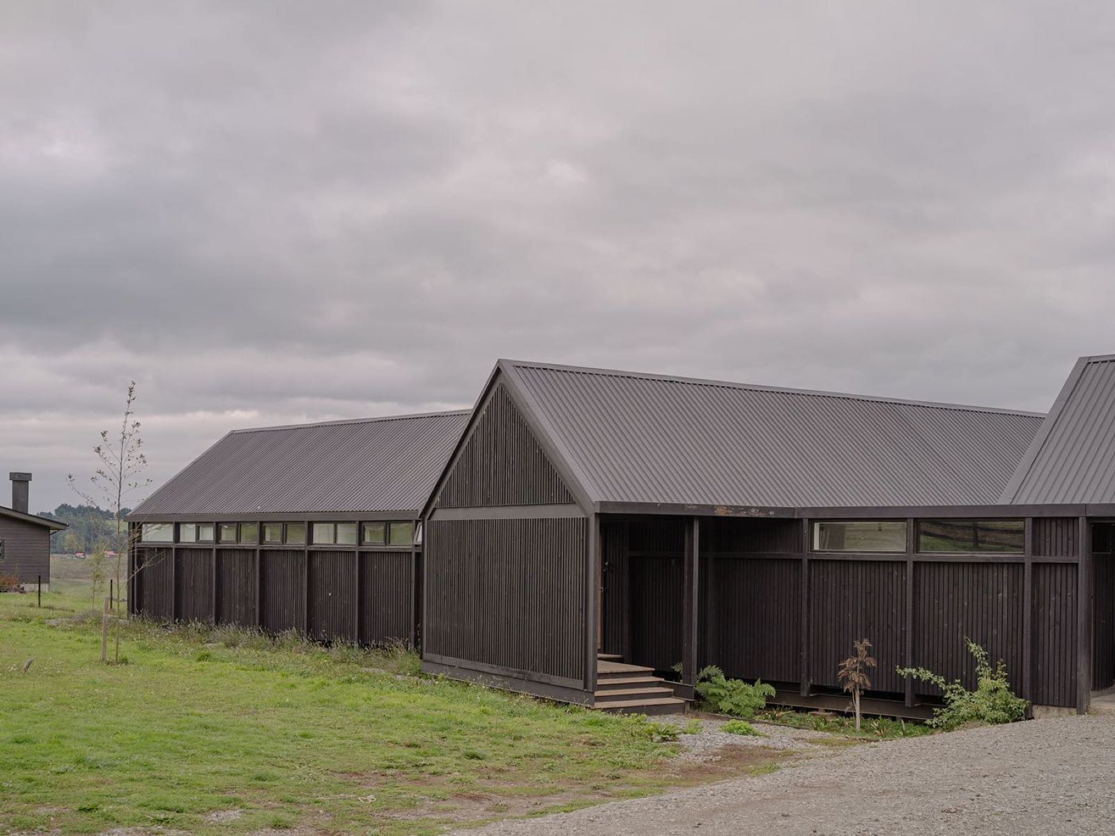 CASA ALDEA, lago Llanquihue — obra de Paralelo Transversal, arquitectura en Chile (9)