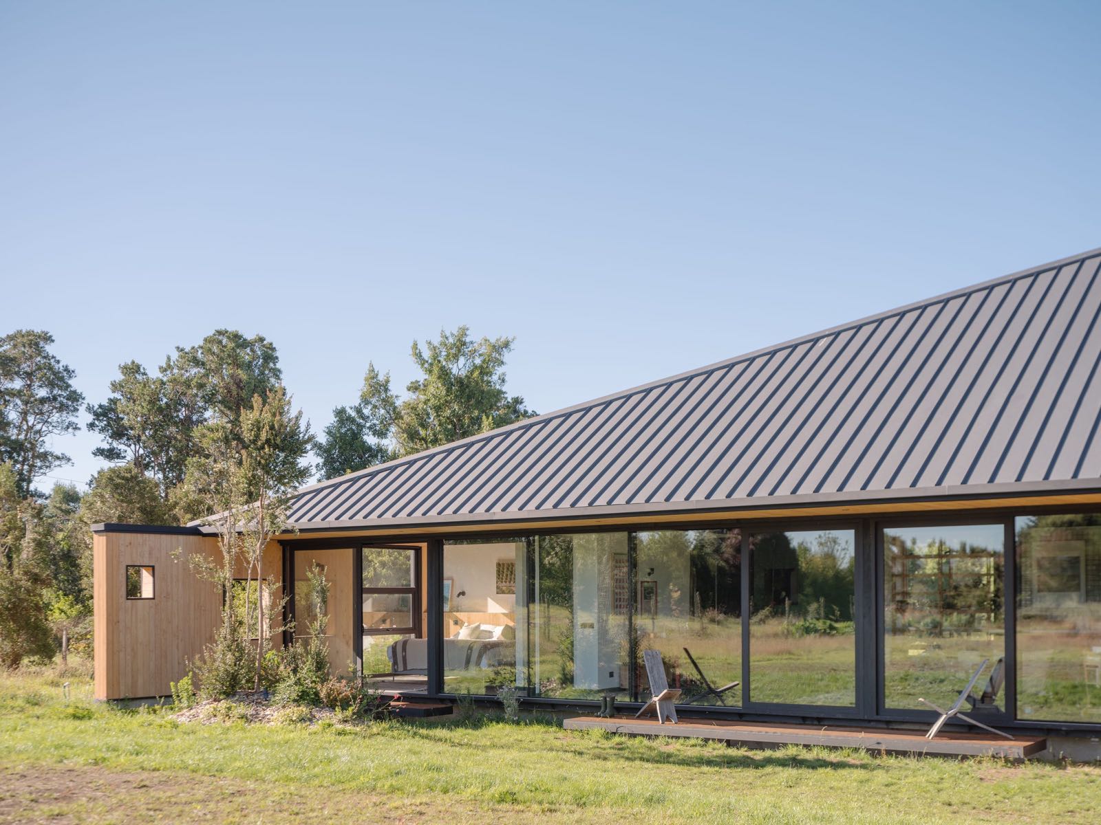CASA EL PANGUE, Puerto Varas — obra de Paralelo Transversal, arquitectura en Chile