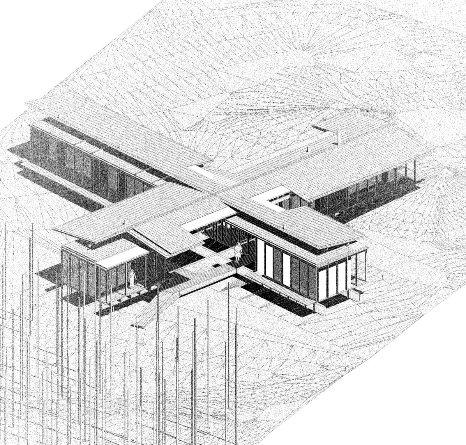 CASA LAS CUMBRES, Puerto Varas — obra de Paralelo Transversal, arquitectura en Chile (10)
