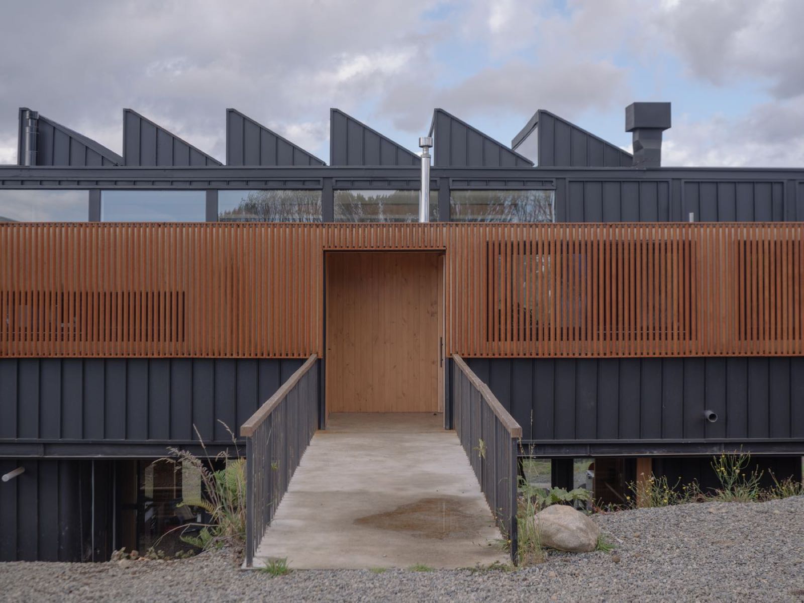 CASA PICHILAGUNA, laguna Pichilaguna — obra de Paralelo Transversal, arquitectura en Chile (4)
